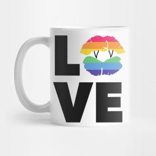 Love Pride Diversity Vampire Kiss Mug